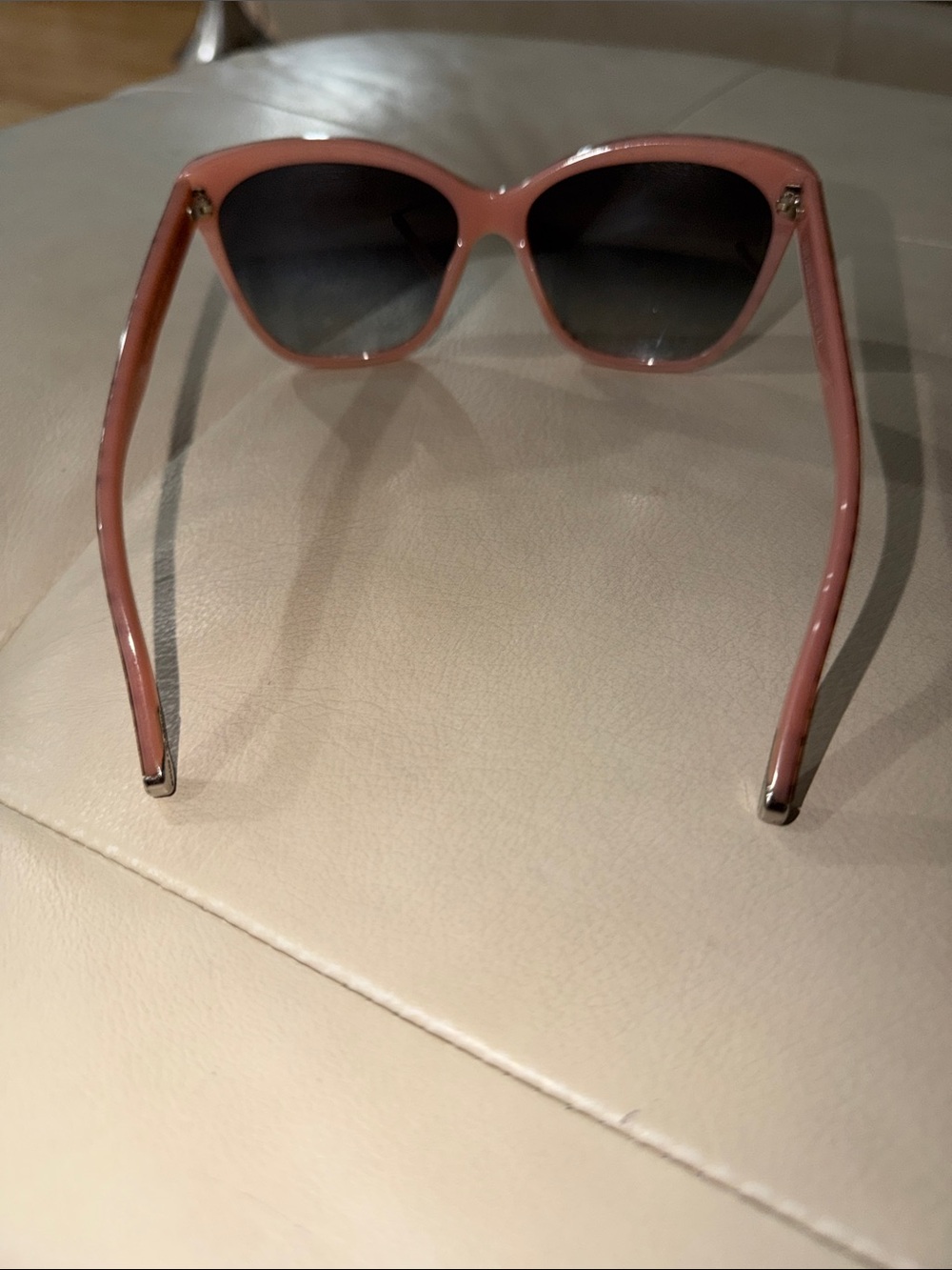 Authentic Dolce & Gabbana Pink Star Pattern Cat-Eye Sunglasses - Picture 6 of 8